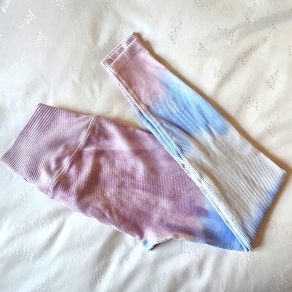 Spiritual Gangster Pastel Tie-Dye Leggings - Picture 1 of 7